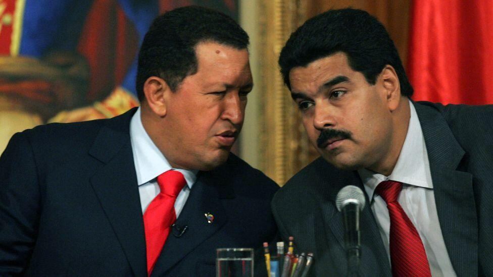Maduro fue creciendo en el chavismo hasta convertirse en el elegido de Chávez. (Getty Images).