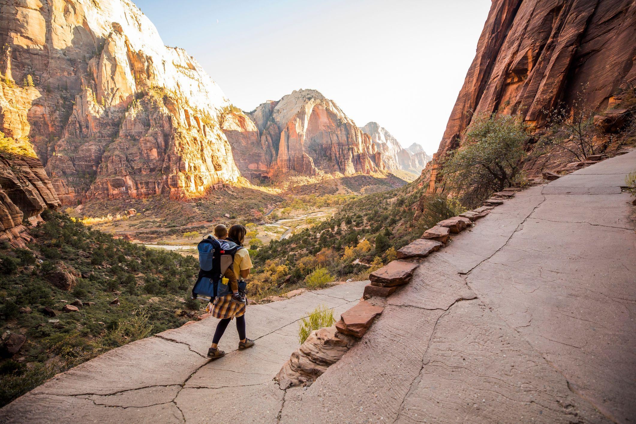 La localidad de Washington, Utah, donde el sospechoso se crio se encuentra cerca del Parque de Zión, uno de los parajes naturales más famosos de EE.UU. (Getty Images).