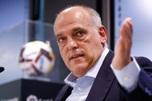 Javier Tebas, presidente de LaLiga, habla de la piratería, nombra al Perú y cita una nota del diario El Comercio