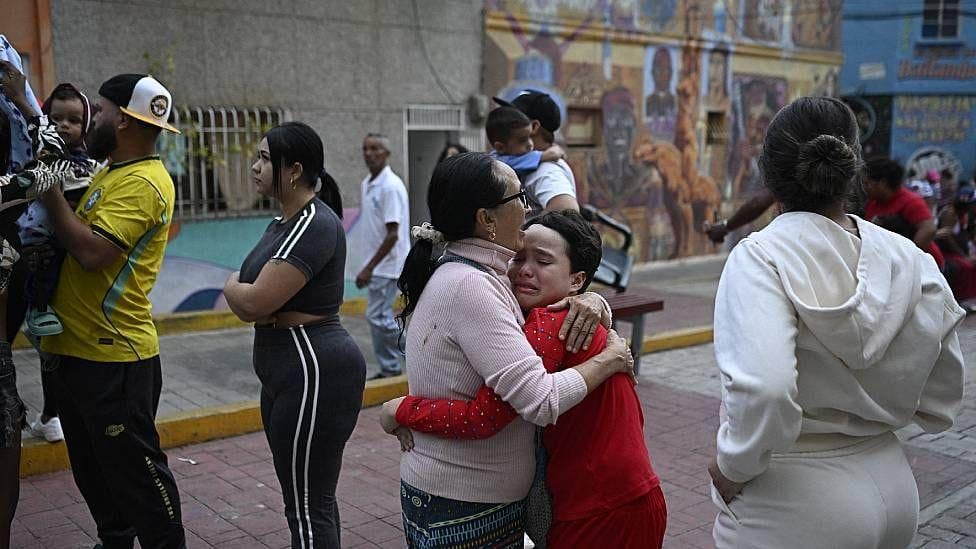 Los fuertes sismos de magnitud 7,2 y 7,5 en Venezuela ocurrieron con 39 segundos de diferencia, según informó el Servicio Geológico de Estados Unidos.