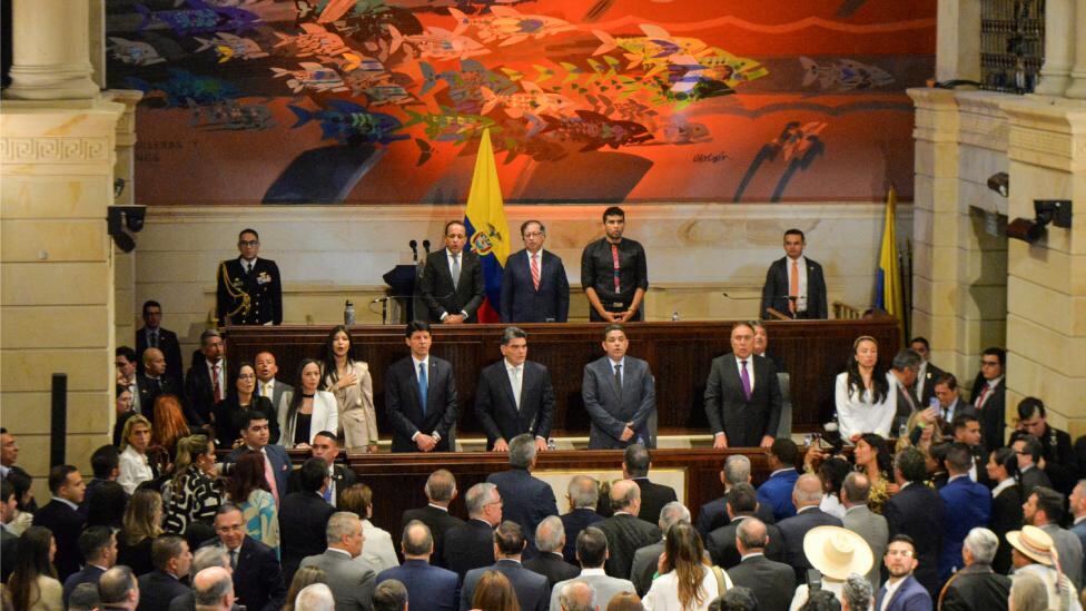 Petro urgió al Congreso hace unos días a aprobar sus reformas, pero después de este escándalo será más difícil. Ese mismo Congreso lo va a investigar. (REUTERS).