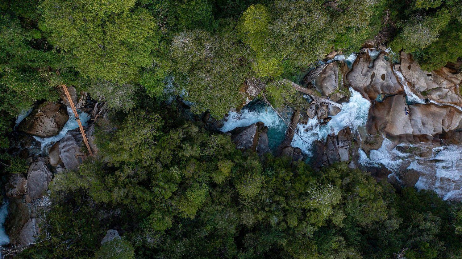 La zona abarca una enorme reserva de agua dulce, con más de 40 kilómetros de riberas de lagos y lagunas, además de glaciares, ríos salvajes y humedales. (ANDRÉS CLARO).
