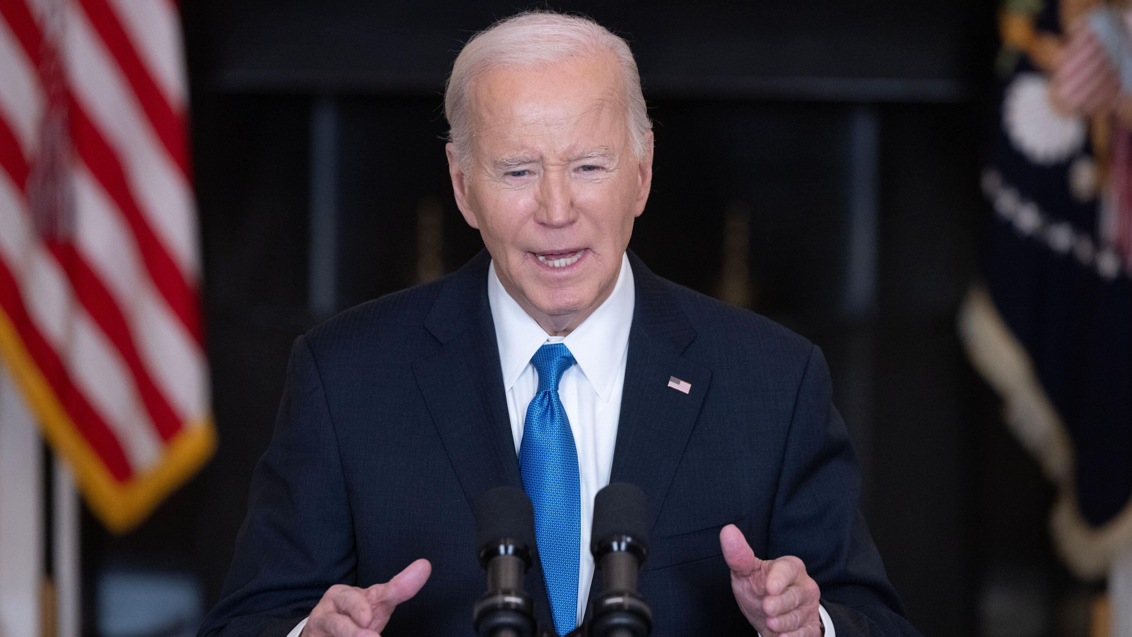 Joe Biden, con 81 años, peleará por un nuevo mandato como presidente de EE.UU. (EPA).