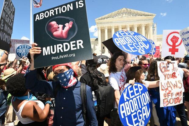 El aborto es uno de los temas candentes de las próximas elecciones presidenciales en Estados Unidos. (GETTY IMAGES). 