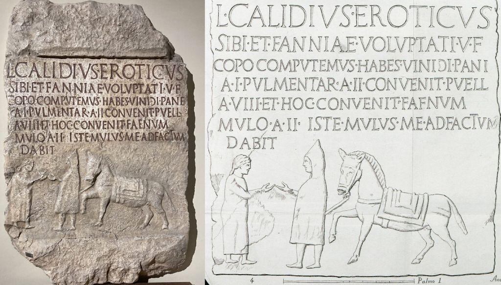 The Isernia stele tells a joke. 