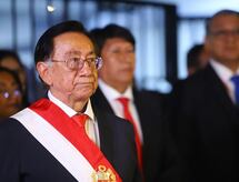 Presidente Balcázar cree “pertinente” que próximo gobierno revise compra de aviones F-16 para decidir si la convalida