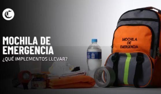 ¿Cómo preparar una mochila de emergencia que realmente nos ayude a sobrevivir a un terremoto?