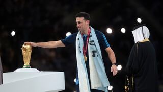 Argentina campeón del mundo: las lágrimas de Lionel Scaloni tras vencer a Francia en penales