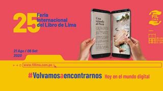 FIL LIMA 2020: esta es la programación cultural para hoy viernes 21 de agosto, primer día de la feria