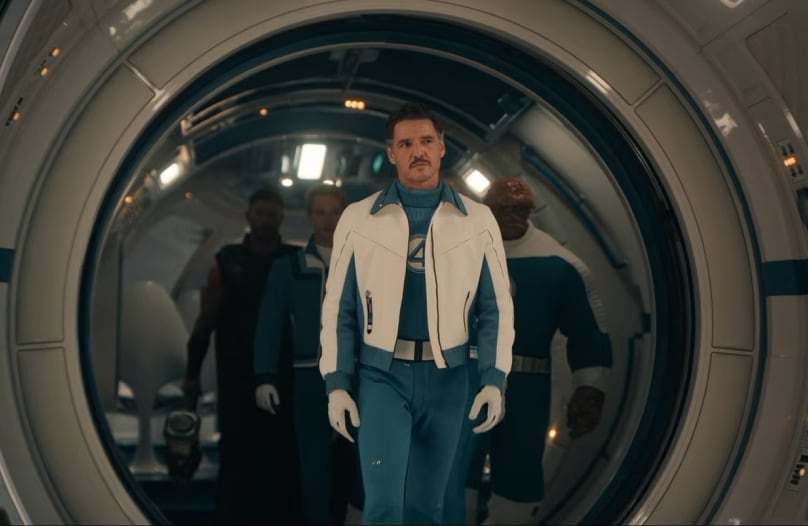 Los nuevos Cuatro Fantásticos se suman al resto del equipo antes del enfrentamiento contra Doctor Doom.
