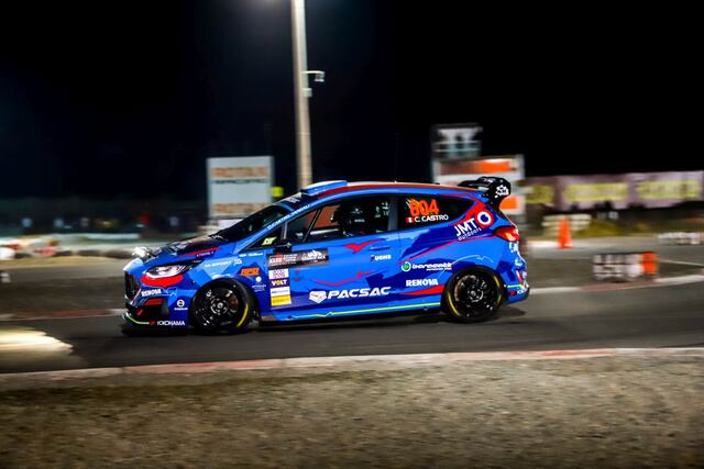 Carlos Castro en el Ford Fiesta Rally3. (Foto: ACP)