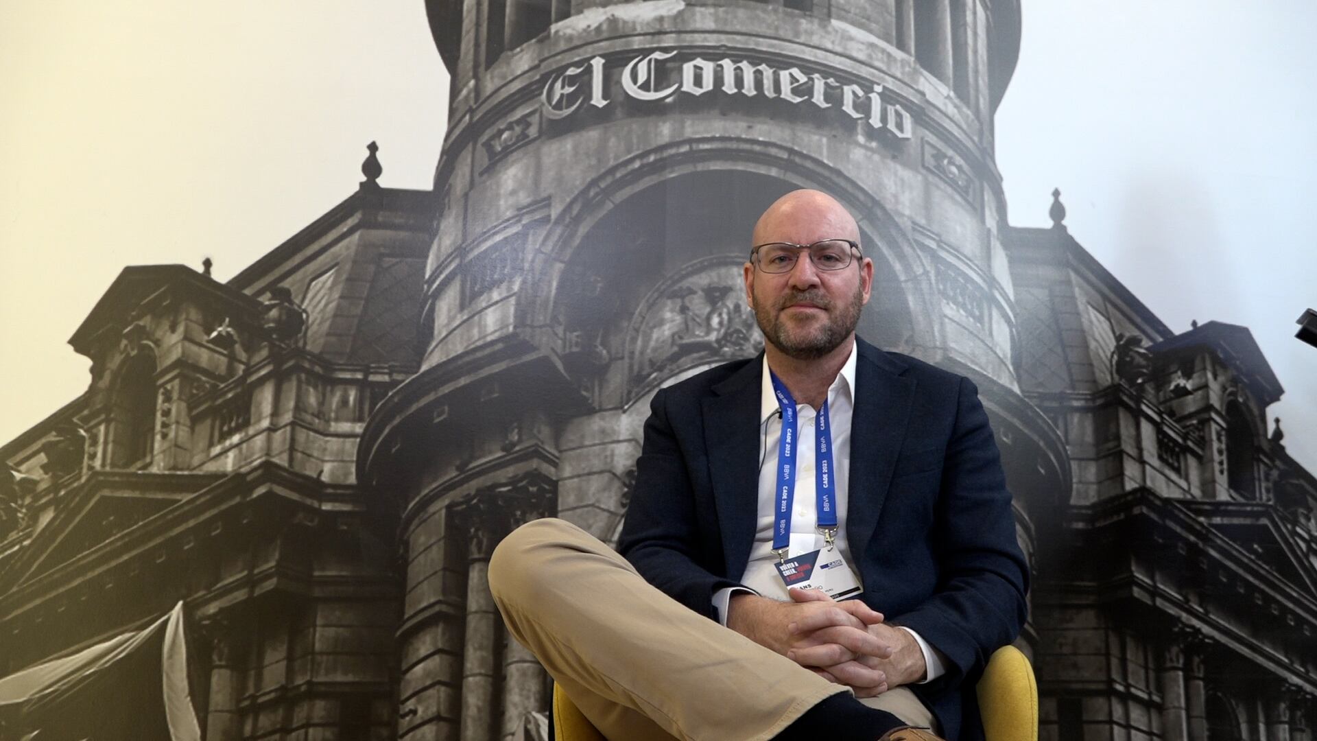 Evans Avendaño, gerente general de Aeropuertos del Perú. (Foto: Captura)