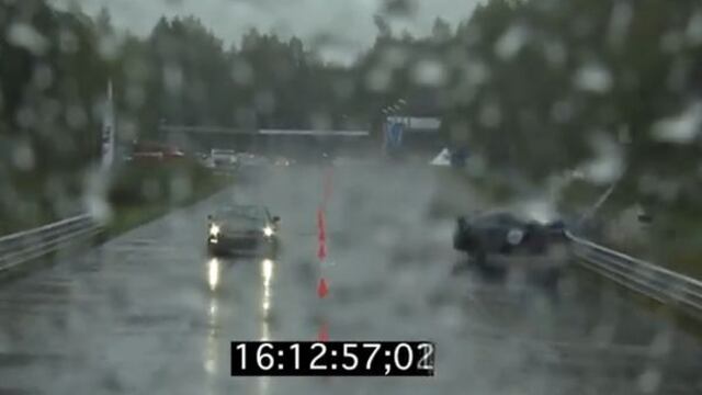 VIDEO: Terrible accidente de un Nissan GT-R en competencia de piques en Rusia