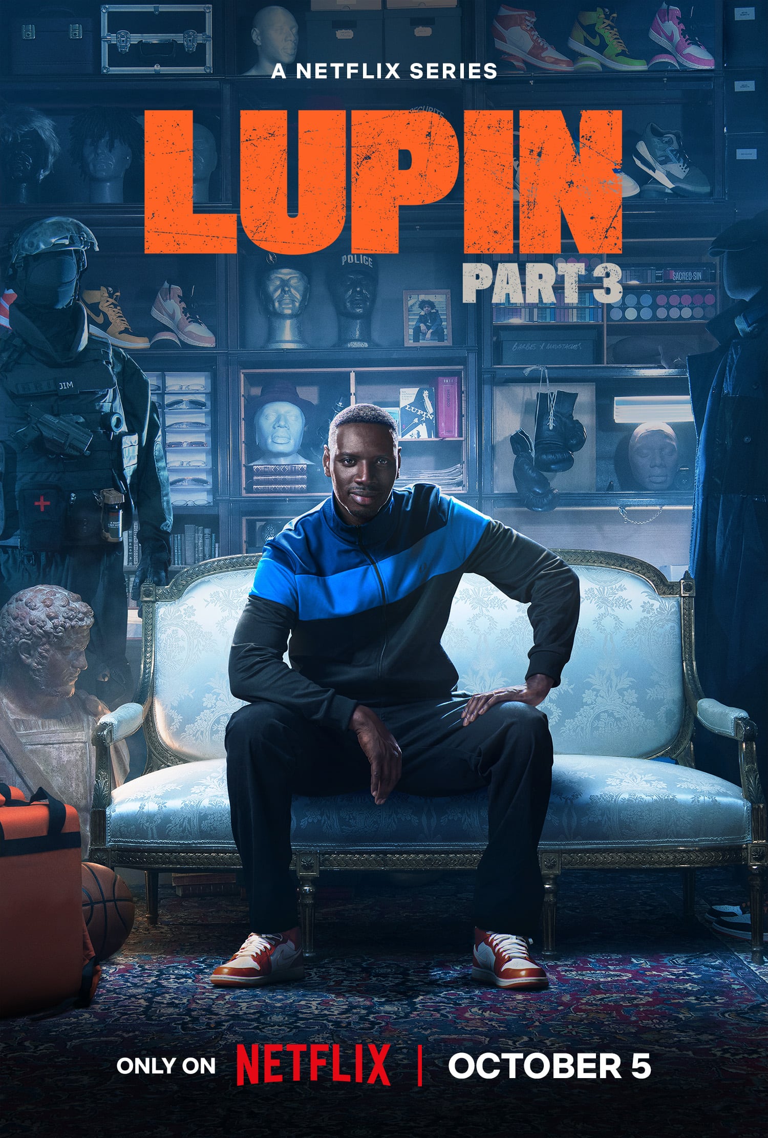 Póster oficial de la serie "Lupin" - Temporada 3 (Foto: Netflix)