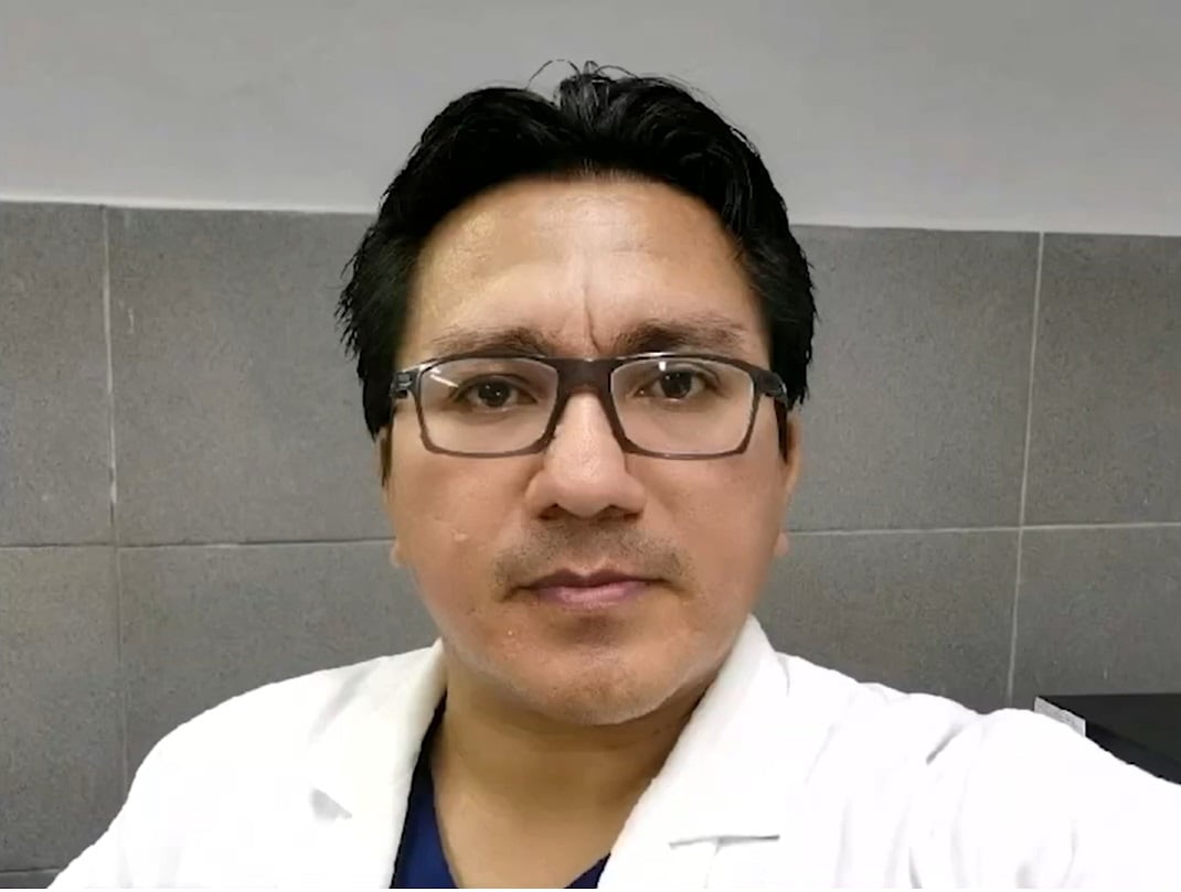 Juan Carlos Celis, médico infectólogo.