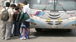 Huacho: hampones que iban a robar en bus fueron capturados