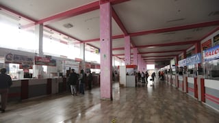 Día de San Pedro y San Pablo: Registran poca afluencia en el terminal Yerbateros, pese a feriado largo