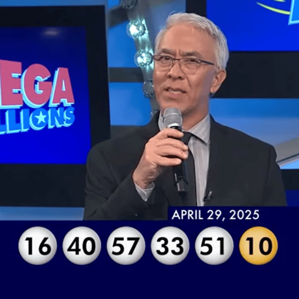 Resultados del sorteo en vivo de Mega Millions.