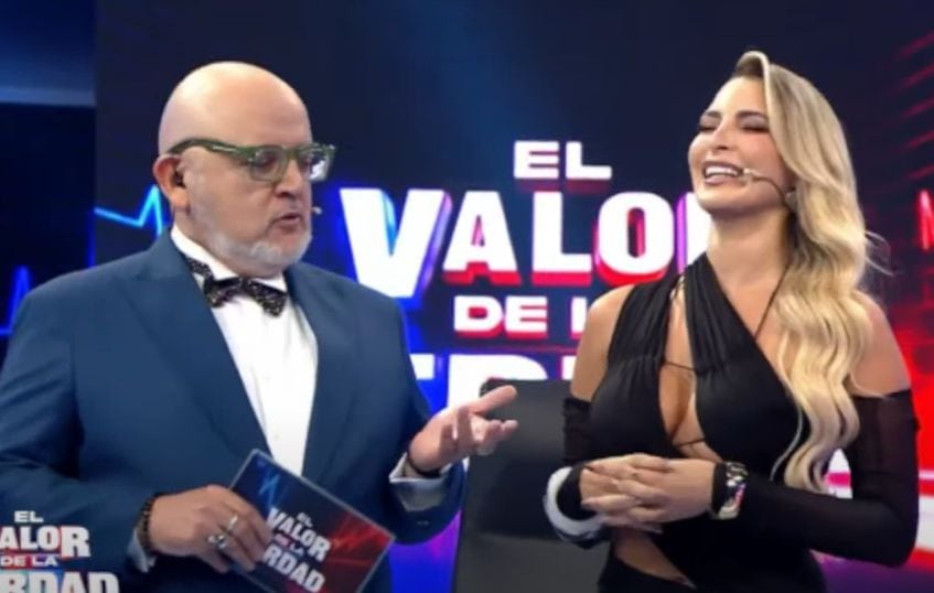 La presentación de Macarena Gastaldo al inicio del programa.