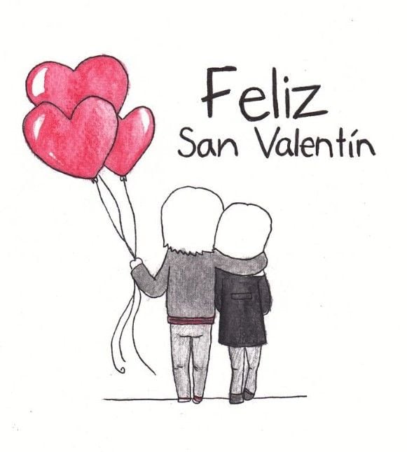 Tarjeta por el día del amor y la amistad. (Foto: Pinterest)