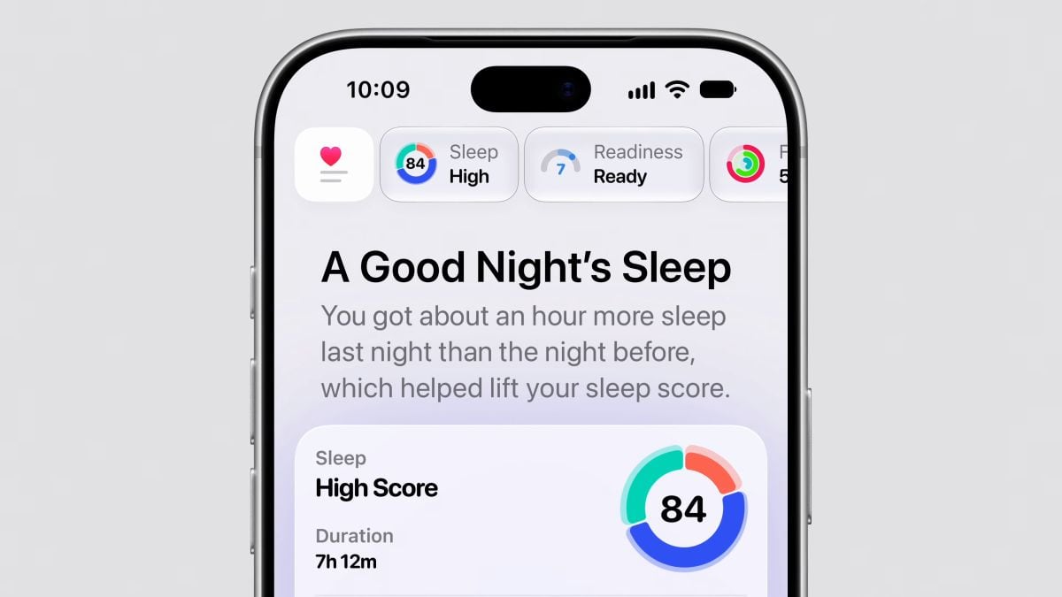 Las mediciones son recopiladas en tu celular mediante la aplicación de Health y hasta presenta recomendaciones gracias a Apple Intelligence.