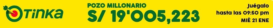 El pozo millonario aumentó desde el último domingo y ahora se sortearán S/19′005,223 .