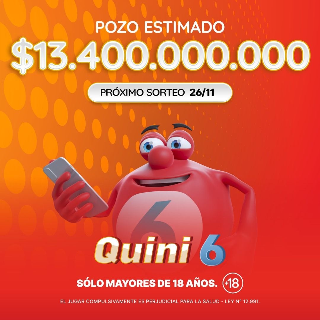 Este es el pozo estimado para hoy, miércoles 26 de noviembre.