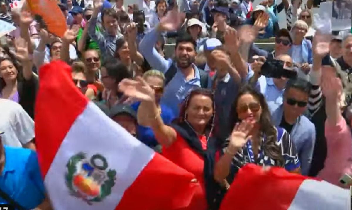 Chiclayo presente: ciudadanos peruanos asistieron a la misa de inicio de papado de León XIV | FOTOS