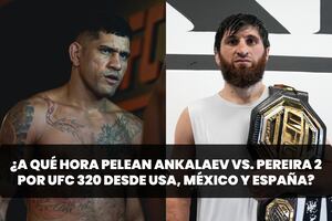 ¿A qué hora se vio Magomed Ankalaev vs. Alex Pereira 2 por UFC 320 en México, USA y España?