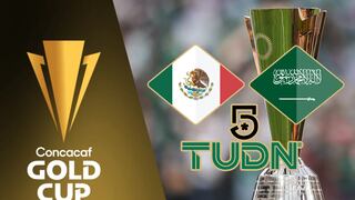 Canal 5 y TUDN televisaron el partido México 2-0 Arabia Saudí por Copa Oro 2025