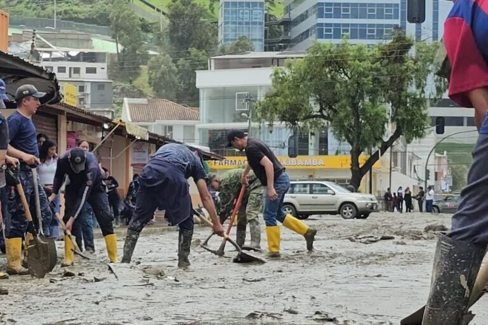 Las lluvias e inundaciones en Ecuador han dejado más de 130 mil damnificados. Foto: Secretaría Nacional de Gestión de Riesgos. Foto: Difusión