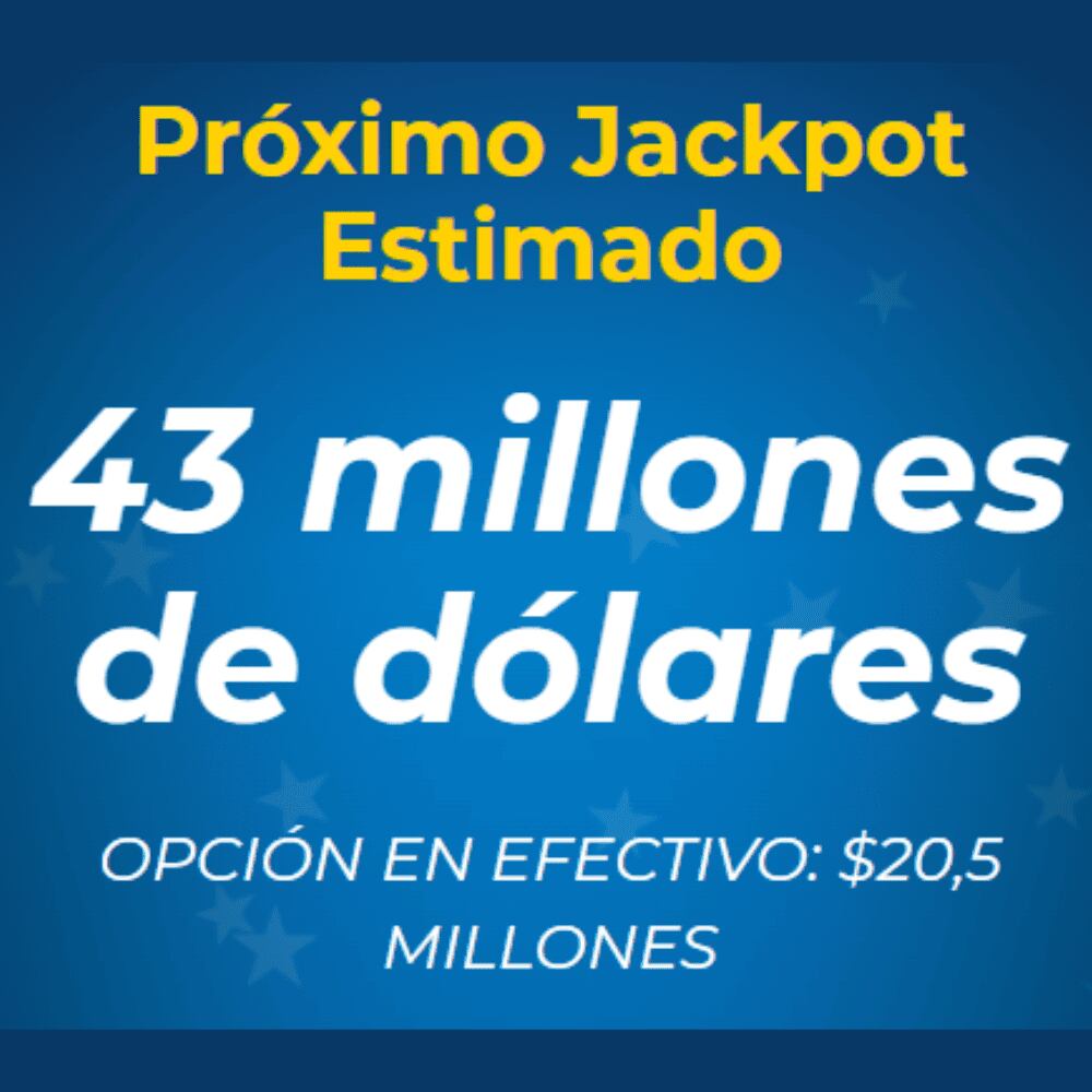 ¿DE CUÁNTO ES JACKPOT PARA ESTA NOCHE?
