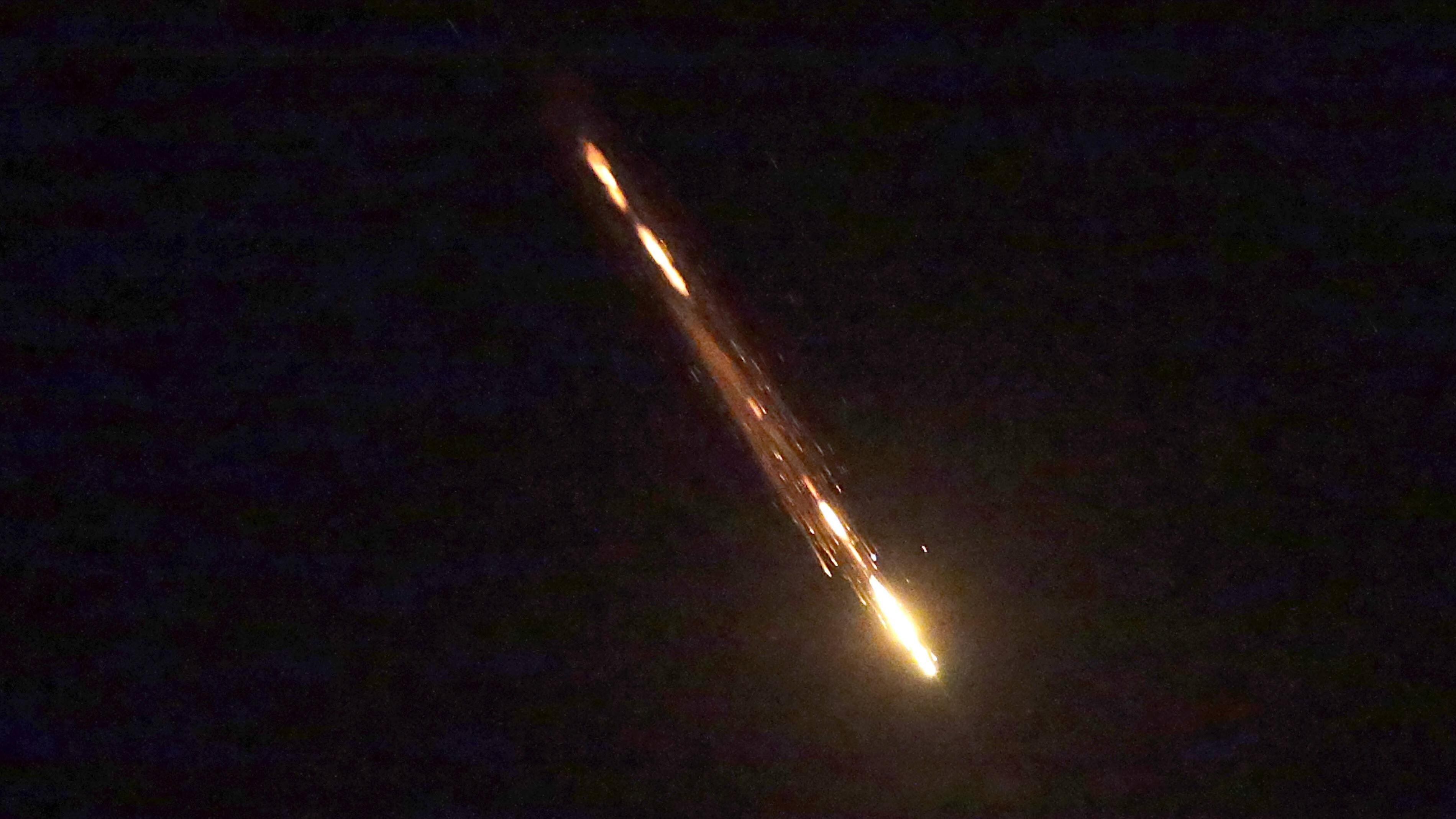 Irán disparó más de 300 misiles y drones contra Israel el sábado 13 de abril. (EPA).