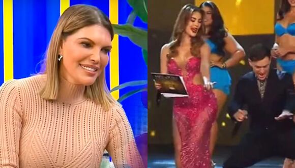 El fuerte regaño de Jessica Newton a Laura Spoya por bailar ‘Mamarre’ con Guaynaa en el Miss Perú