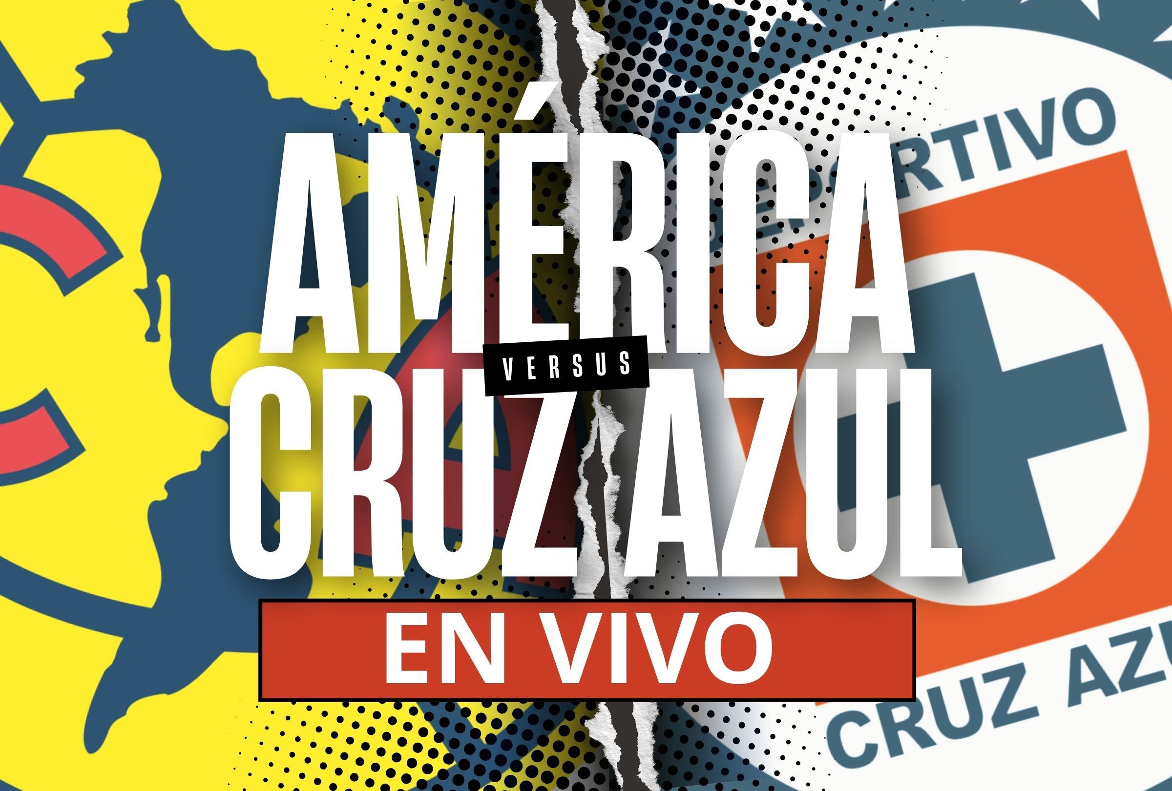 ¿Dónde ver partido América vs. Cruz Azul por señal abierta en México? Horarios y canales de TV parar mirar el Clásico Joven por la jornada 15 del Clausura de la Liga MX 2025 (Foto: Canva.com / Noé Yactayo)