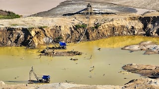 Minería ilegal: Destruyen 7 dragas durante dos operativos en la zona de La Pampa, en Madre de Dios