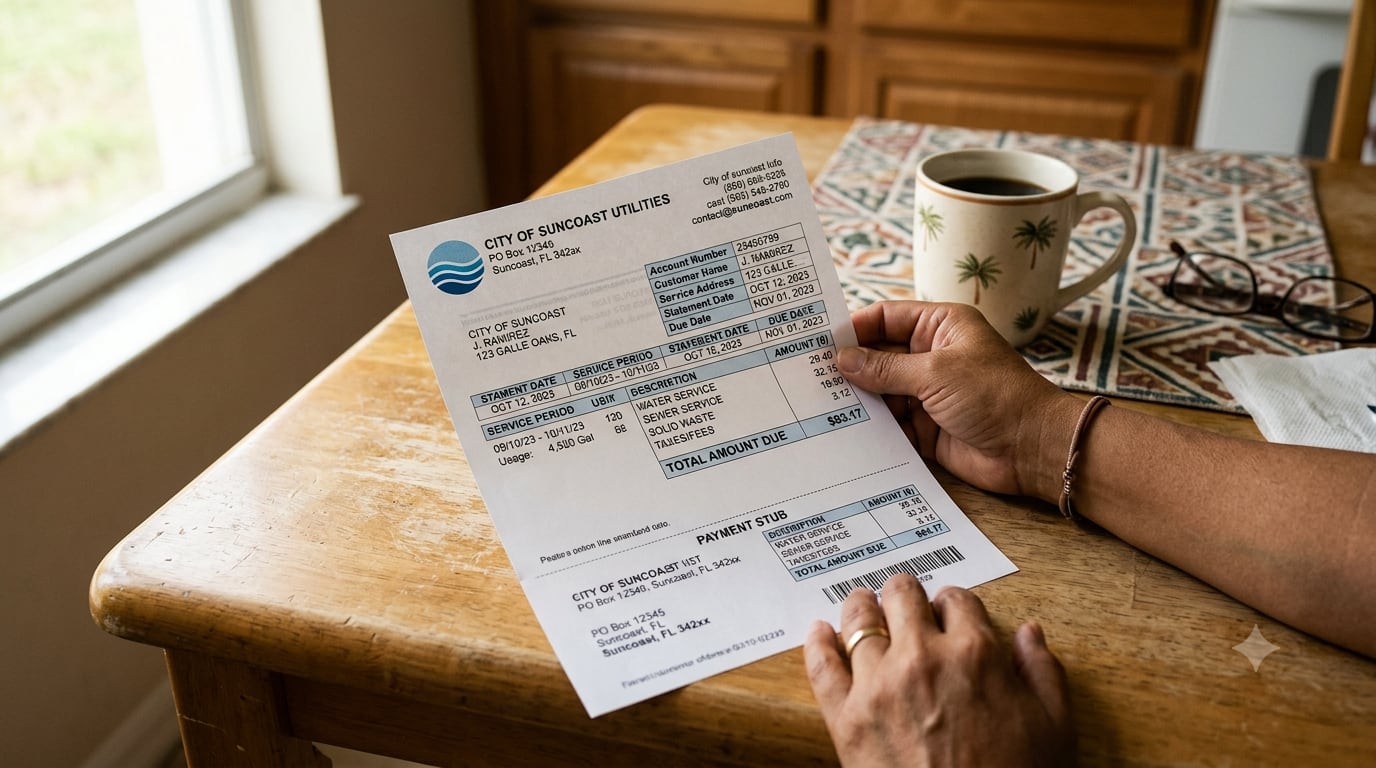 Millones de residentes de Florida se beneficiarán con precios más bajos en sus facturas de agua (Foto referencial: imagen creada por El Comercio MAG usando Gemini)