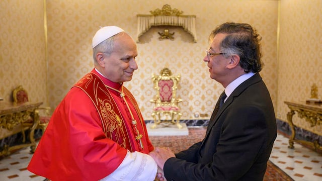 Petro habló de la situación en Colombia y Latinoamérica en su visita al papa León XIV