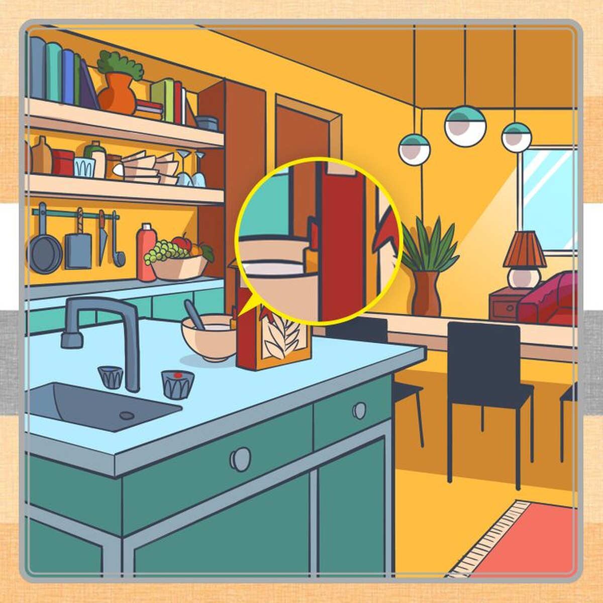 En esta imagen se indica dónde está el labial rojo. (Foto: genial.guru)