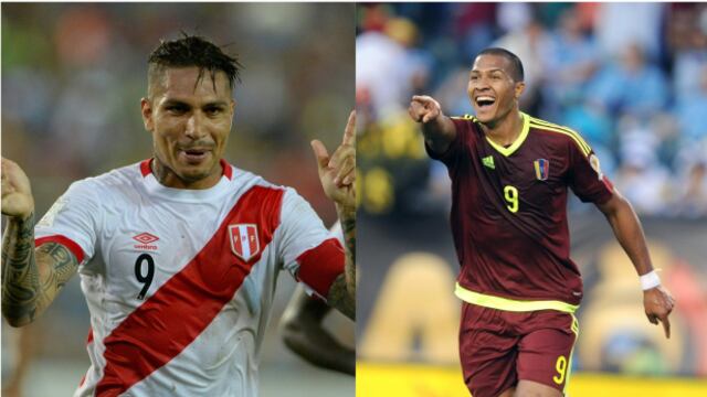 Perú vs. Venezuela: Rondón destacó y elogió la presencia de Paolo Guerrero