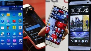 Supersmartphones: cuatro teléfonos de alta gama se han presentado en el 2013