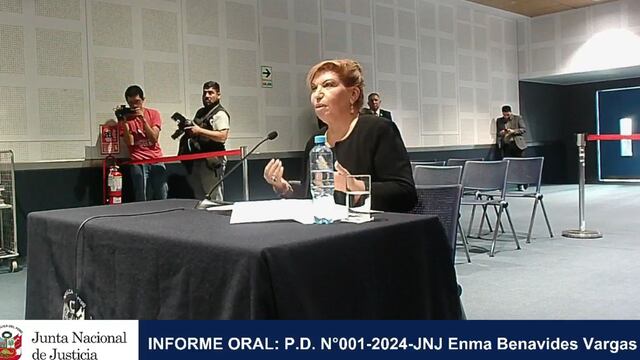 Enma Benavides ante la JNJ: “Nada tiene que ver Patricia Benavides con mi trabajo ni yo con el suyo”