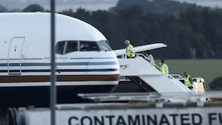 Cancelado el vuelo que iba a transportar a migrantes desde Reino Unido a Ruanda