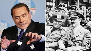 Polémica en Italia por elogios de Berlusconi a dictadura fascista