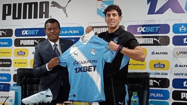 Michael Hoyos tras ser presentado en Sporting Cristal: “Llegué al equipo más grande del Perú”