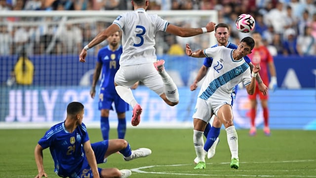 Guatemala cayó 4-1 ante Argentina en partido amistoso | VIDEO