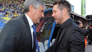 El día que Quique Setién tuvo un tenso cruce con Diego Simeone: “No me gusta cómo juega tu equipo”