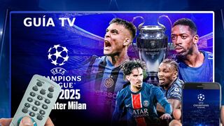 ¿En qué canal ver final de la Champions League 2025: PSG vs. Inter?