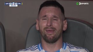 No aguantó las lágrimas: Lionel Messi se lesiona y tiene que ser sustituido de la final de Copa América | VIDEO