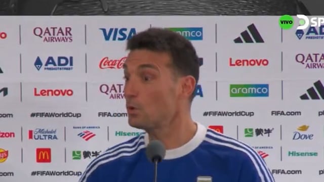 Martín Palermo sorprende a Scaloni previo al debut mundialista de Argentina | VIDEO